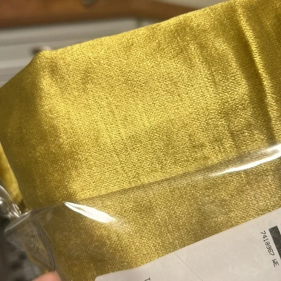 Beautiful velvet curtains